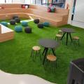 Essence Digital Singapore – 158 Cecil Street | Product Seen: [Junko Dining Table Round – Dia800 & Hansel Stool – Wood + Rust]